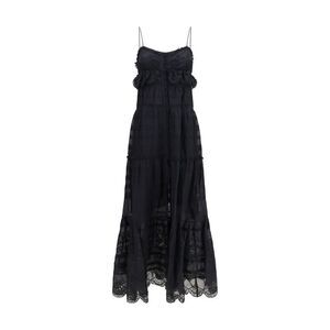 Marant Etoile Black Cotton Casual Women's Dress